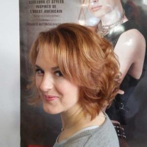 coupe femme rousse